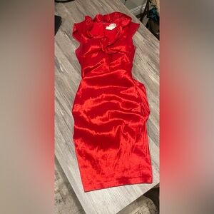 Vintage Vibrant Red Sexy Stunner